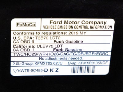 2019 Lincoln Nautilus Standard