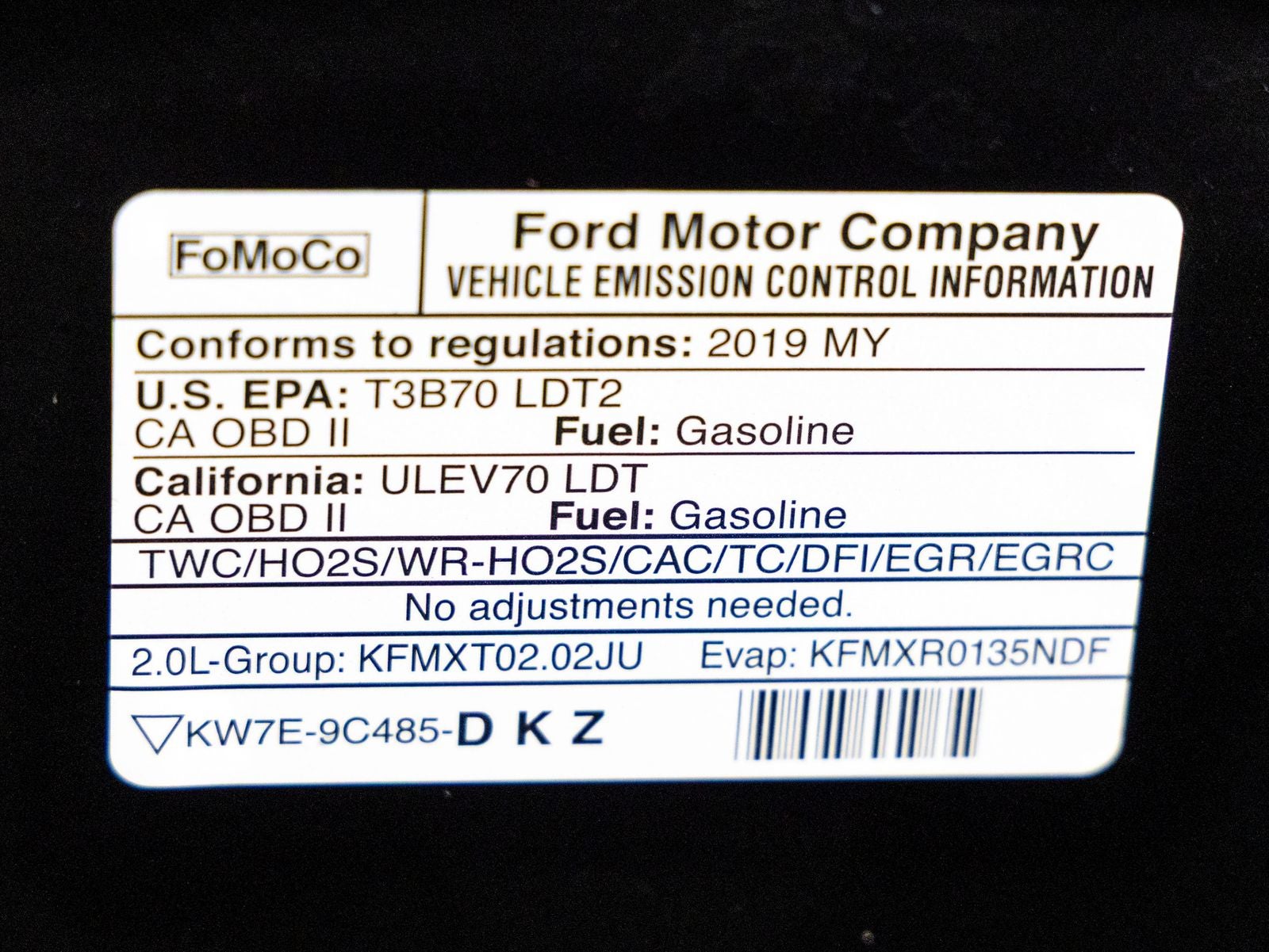 2019 Lincoln Nautilus Standard