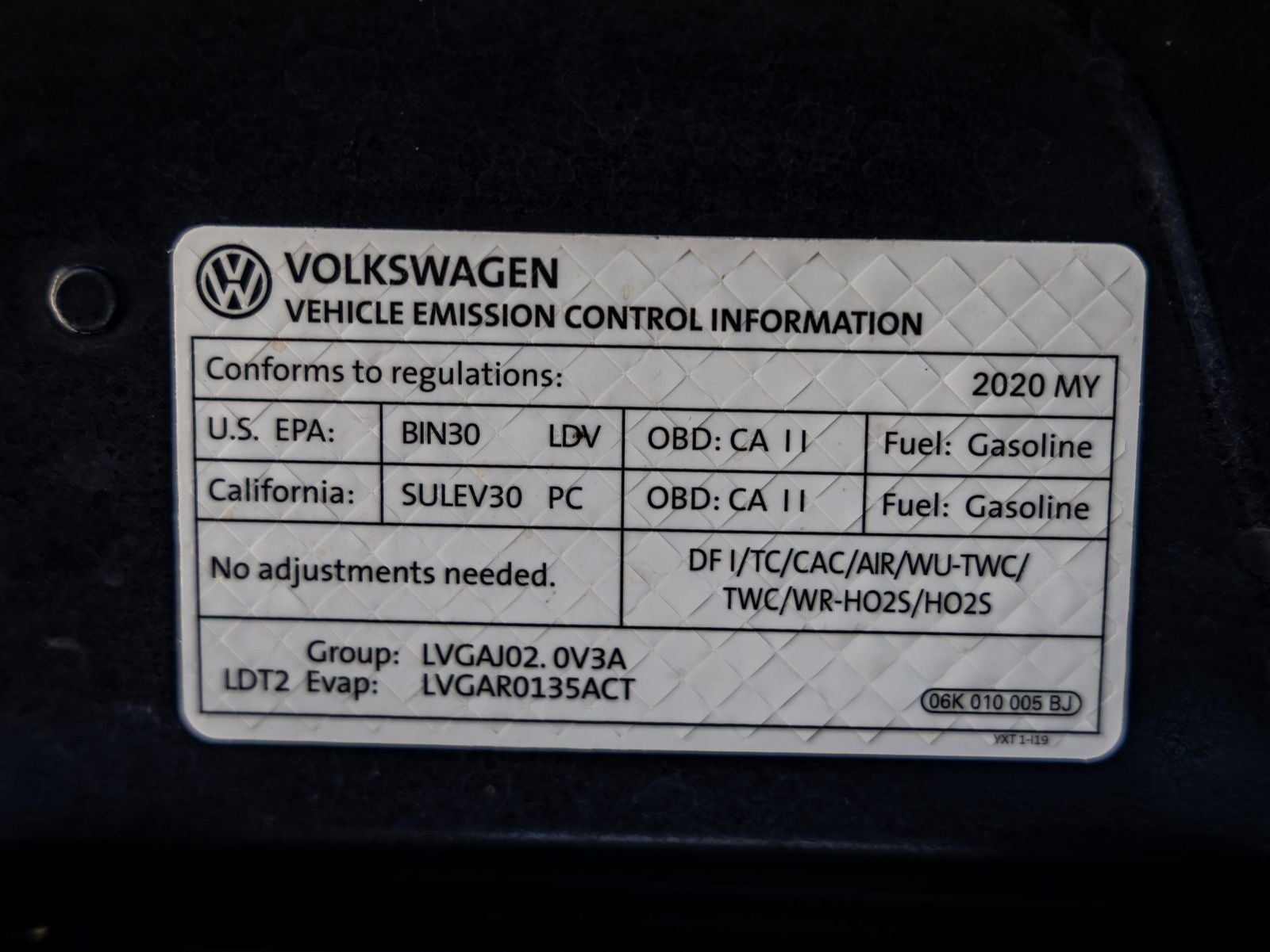 2020 Volkswagen Tiguan 2.0T SE R-Line Black 4Motion