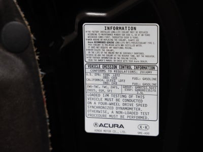 2016 Acura RDX Base AWD w/Advance Package