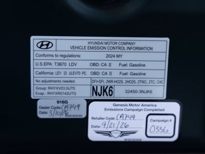 2024 Genesis GV70 3.5T Sport Prestige -Sport Advanced