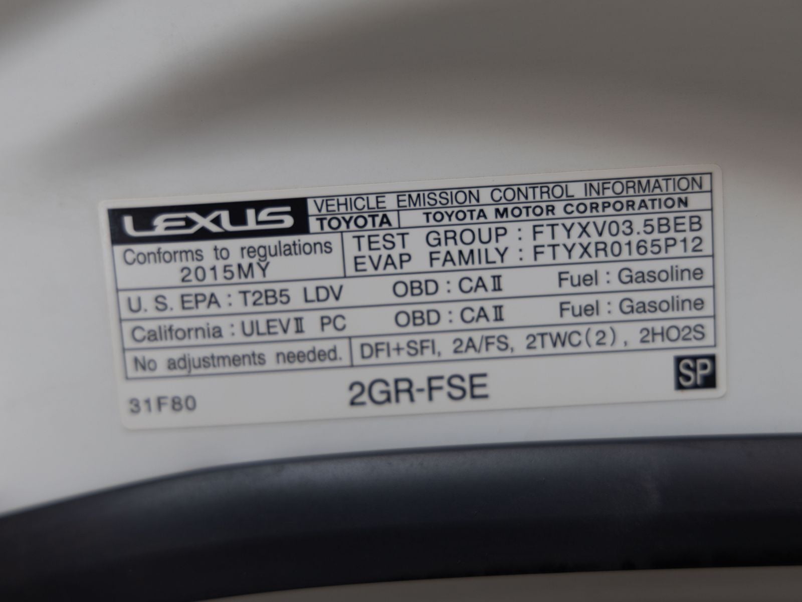 2015 Lexus GS 350