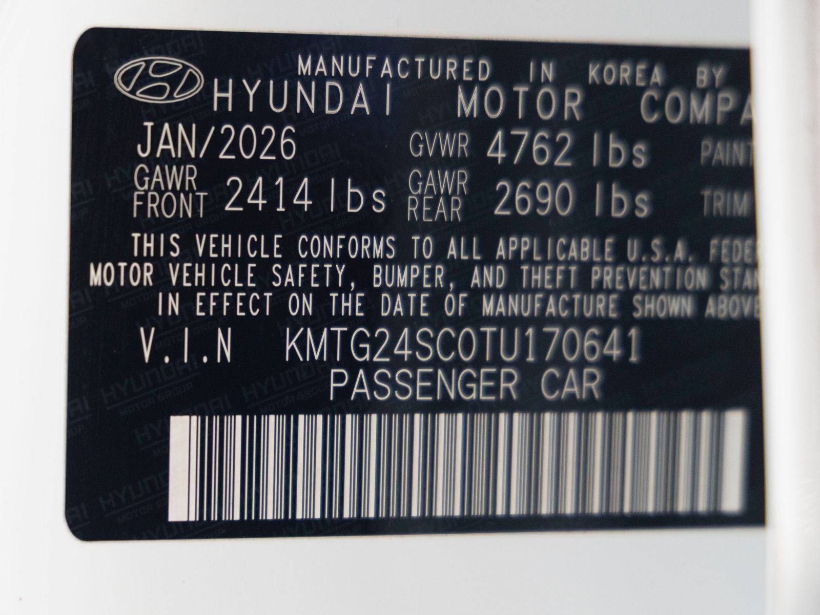 2026 Genesis G70 2.5T Prestige