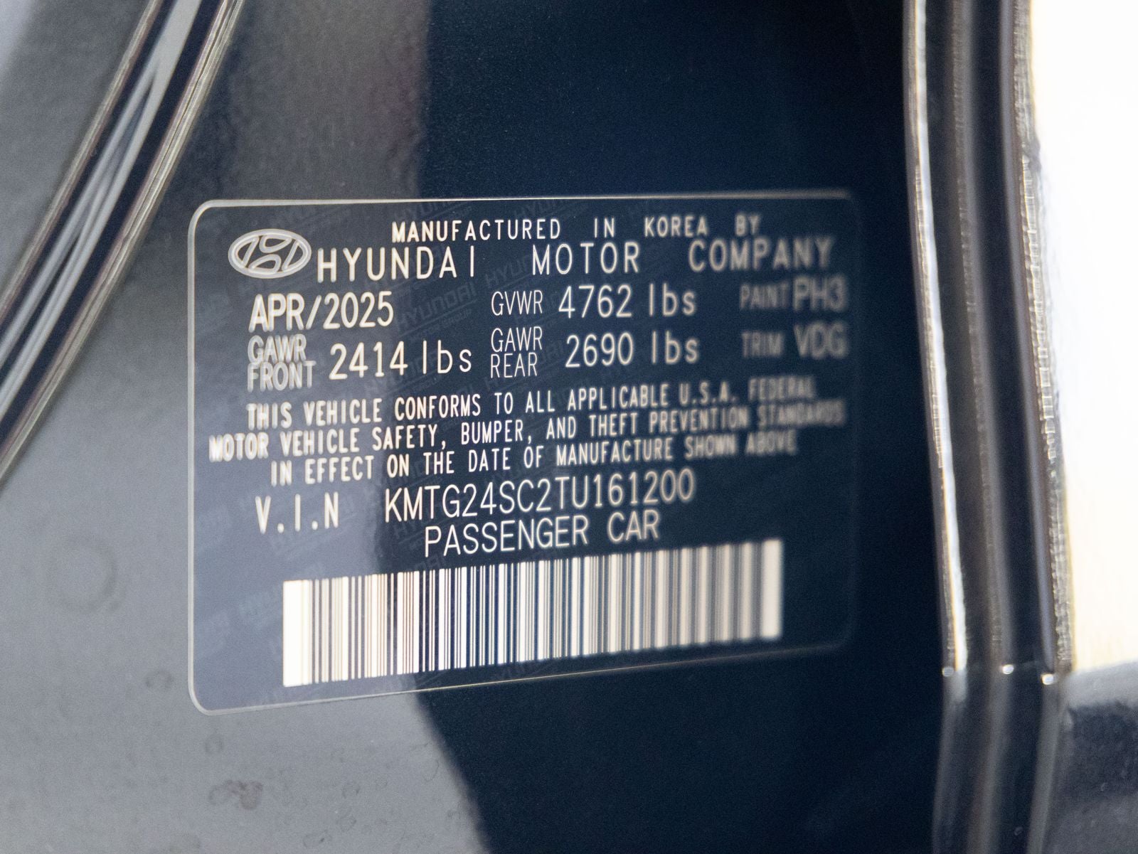 2026 Genesis G70 2.5T Prestige