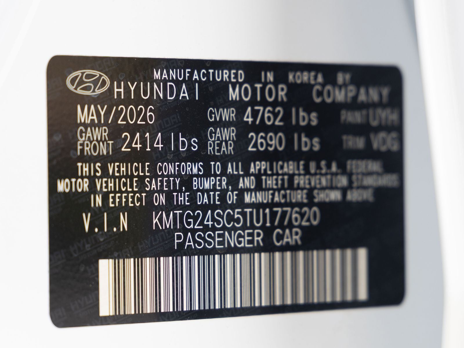 2026 Genesis G70 2.5T Prestige