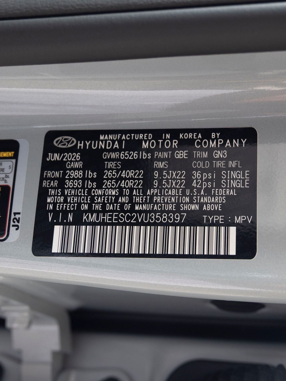 2027 Genesis GV80 3.5T Prestige
