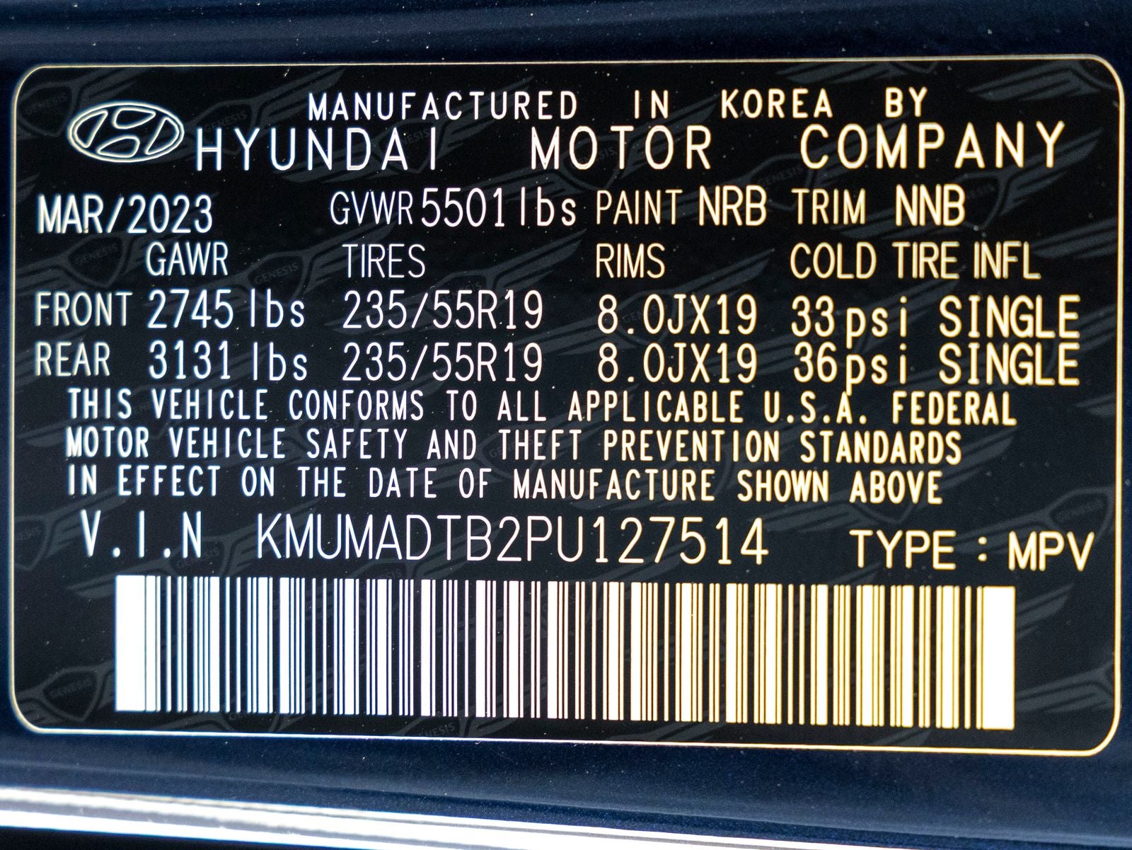 2023 Genesis GV70 2.5T