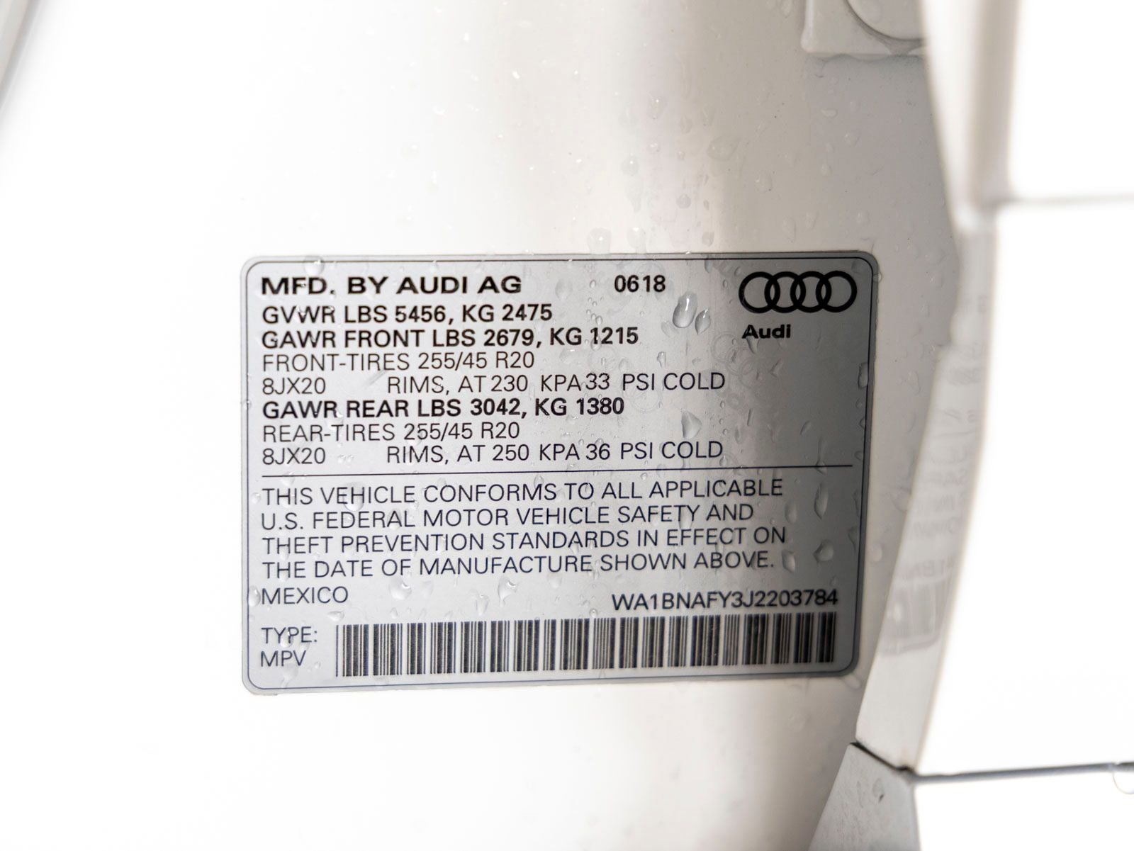 2018 Audi Q5 2.0T Premium quattro