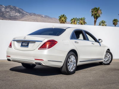 2015 Mercedes-Benz S-Class S 550
