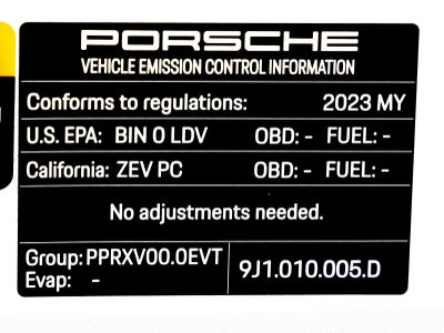 2023 Porsche Taycan GTS