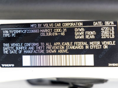 2015 Volvo S60 T5 Premier