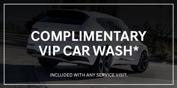 Complimentary VIP Car Wash